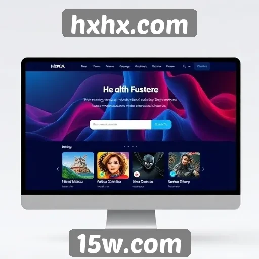 Explorando a interface do site hxhx.com